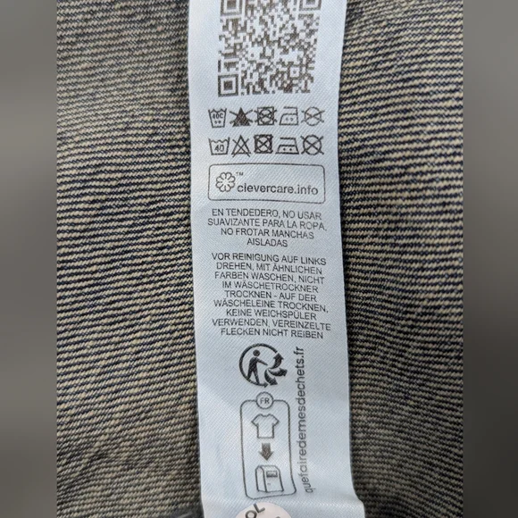 Topshop | Women's Denim Jean Mini Skirt | Split Slit Opening | Blue | Size 2 - Picture 10 of 10